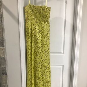 Lemongrass evening gown , prom, wedding